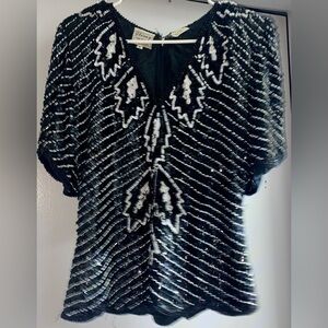 Vintage Stenay Beaded and Sequin Women’s Top